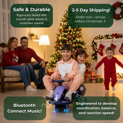 Kids Electric Swivel Cruiser